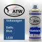 Preview: Volkswagen, Baltic Blue, L539: 400ml Sprühdose, von ATW Autoteile West.